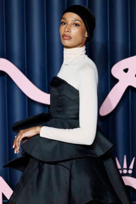 British Fashion Awards Gala Nigth - Red carpet LONDON, UK - DECEMBER 01: Ikram Abdi Omar poses at the photocall of British Fashion Awards held at Royal Albert Hall, on December 01st 2025 in London, Great Britain. Photo Marco Piovanotto Abacapress.com  Copyright: xPiovanottoxMarco ABACAx
