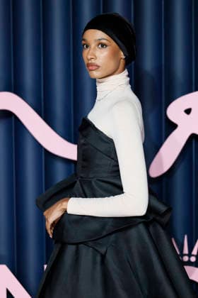 British Fashion Awards Gala Nigth - Red carpet LONDON, UK - DECEMBER 01: Ikram Abdi Omar poses at the photocall of British Fashion Awards held at Royal Albert Hall, on December 01st 2025 in London, Great Britain. Photo Marco Piovanotto Abacapress.com  Copyright: xPiovanottoxMarco ABACAx