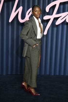 Celebrities attending the Fashion Awards 2025 at the Royal Albert Hall, London Featuring: Dina Asher-Smith Where: London, United Kingdom When: 01 Dec 2025 Credit: Cover Images **NOT AVAILABLE FOR HELLO MAGAZINE** EDITORIAL USE ONLY. NOT FOR USE BY NEWSPAPERS BASED IN THE UK. Copyright: xx coverimg55305930