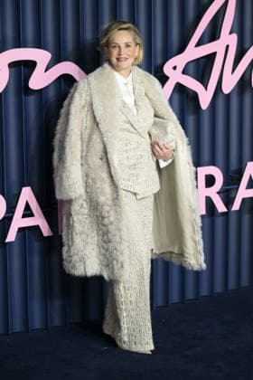 Celebrities attending the Fashion Awards 2025 at the Royal Albert Hall, London Featuring: Sharon Stone Where: London, United Kingdom When: 01 Dec 2025 Credit: Cover Images **NOT AVAILABLE FOR HELLO MAGAZINE** EDITORIAL USE ONLY. NOT FOR USE BY NEWSPAPERS BASED IN THE UK. Copyright: xx coverimg55306021