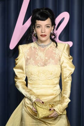 Celebrities attending the Fashion Awards 2025 at the Royal Albert Hall, London Featuring: Lily Allen Where: London, United Kingdom When: 01 Dec 2025 Credit: Cover Images **NOT AVAILABLE FOR HELLO MAGAZINE** EDITORIAL USE ONLY. NOT FOR USE BY NEWSPAPERS BASED IN THE UK. Copyright: xx coverimg55306037