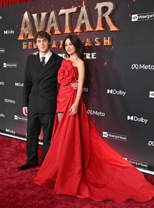 ˜Avatar Fire and Ash™ World Premiere Jack Champion and Trinity Bliss arriving to the world premiere of Avatar Fire and Ash at the Dolby Theatre on December 1, 2025 in Hollywood, Ca. Hollywood Dolby Theatre California USA Copyright: xLisaxOConnor xAFF-USA.COMx