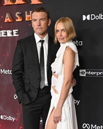 ˜Avatar Fire and Ash™ World Premiere Sam Worthington and Lara Worthington arriving to the world premiere of Avatar Fire and Ash at the Dolby Theatre on December 1, 2025 in Hollywood, Ca. Hollywood Dolby Theatre California USA Copyright: xLisaxOConnor xAFF-USA.COMx