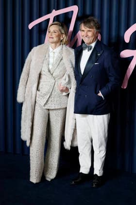 British Fashion Awards Gala Nigth - Red carpet LONDON, UK - DECEMBER 01: Sharon Stone, Brunello Cucinelli poses at the photocall of British Fashion Awards held at Royal Albert Hall, on December 01st 2025 in London, Great Britain. Photo Marco Piovanotto Abacapress.com  Copyright: xPiovanottoxMarco ABACAx