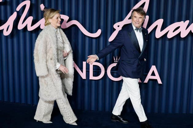 British Fashion Awards Gala Nigth - Red carpet LONDON, UK - DECEMBER 01: Sharon Stone, Brunello Cucinelli poses at the photocall of British Fashion Awards held at Royal Albert Hall, on December 01st 2025 in London, Great Britain. Photo Marco Piovanotto Abacapress.com  Copyright: xPiovanottoxMarco ABACAx