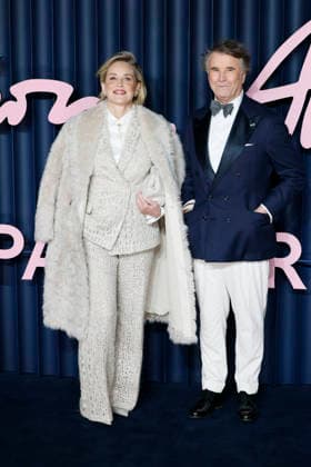 British Fashion Awards Gala Nigth - Red carpet LONDON, UK - DECEMBER 01: Sharon Stone, Brunello Cucinelli poses at the photocall of British Fashion Awards held at Royal Albert Hall, on December 01st 2025 in London, Great Britain. Photo Marco Piovanotto Abacapress.com  Copyright: xPiovanottoxMarco ABACAx