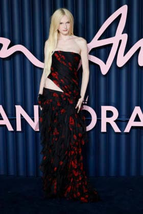 British Fashion Awards Gala Nigth - Red carpet LONDON, UK - DECEMBER 01: Alex Consani poses at the photocall of British Fashion Awards held at Royal Albert Hall, on December 01st 2025 in London, Great Britain. Photo Marco Piovanotto Abacapress.com  Copyright: xPiovanottoxMarco ABACAx