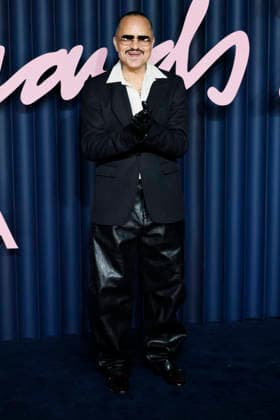 British Fashion Awards Gala Nigth - Red carpet LONDON, UK - DECEMBER 01: Willy Chavarria poses at the photocall of British Fashion Awards held at Royal Albert Hall, on December 01st 2025 in London, Great Britain. Photo Marco Piovanotto Abacapress.com  Copyright: xPiovanottoxMarco ABACAx