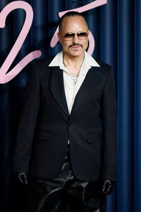 British Fashion Awards Gala Nigth - Red carpet LONDON, UK - DECEMBER 01: Willy Chavarria poses at the photocall of British Fashion Awards held at Royal Albert Hall, on December 01st 2025 in London, Great Britain. Photo Marco Piovanotto Abacapress.com  Copyright: xPiovanottoxMarco ABACAx