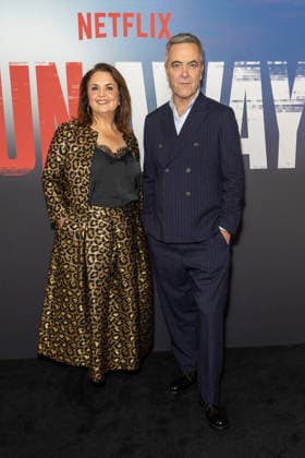 Harlan Coben’s Run Away launch event in London, UK - 01 Dec 2025 Ruth Jones and James Nesbitt attend Harlan Coben’s Run Away launch event, at the BFI Southbank in London. London United Kingdom Copyright: xPhilxLewisx xSOPAxImagesx JonesNesbitt_RunAway-5241