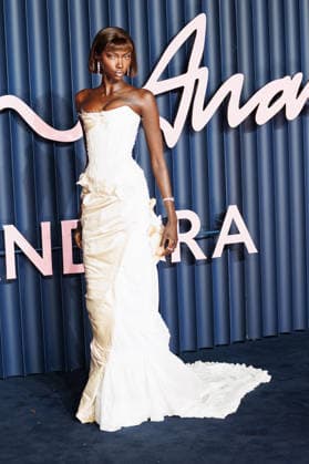 Anok Yai arrives at The Fashion Awards 2025 at the Royal Albert Hall in London on 1st December 2025 Anok Yai arrives at The Fashion Awards 2025 at the Royal Albert Hall in London on 1st December 2025, Credit:Manuela Langotsch Avalon United Kingdom, London, Royal Albert Hall  Copyright: xManuelaxLangotschx xAvalonx 1055910016