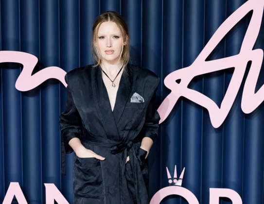 British Fashion Awards Gala Nigth - Red carpet LONDON, UK - DECEMBER 01: Maddison Brown poses at the photocall of British Fashion Awards held at Royal Albert Hall, on December 01st 2025 in London, Great Britain. Photo Marco Piovanotto Abacapress.com  Copyright: xPiovanottoxMarco ABACAx