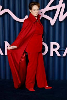 British Fashion Awards Gala Nigth - Red carpet LONDON, UK - DECEMBER 01: Celia Imrie poses at the photocall of British Fashion Awards held at Royal Albert Hall, on December 01st 2025 in London, Great Britain. Photo Marco Piovanotto Abacapress.com  Copyright: xPiovanottoxMarco ABACAx