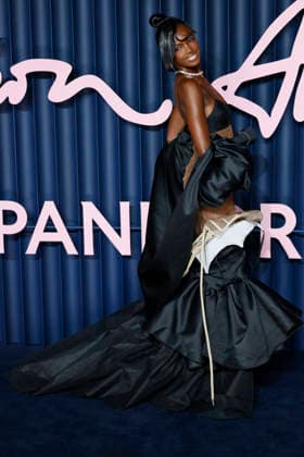 British Fashion Awards Gala Nigth - Red carpet LONDON, UK - DECEMBER 01: Leomie Anderson poses at the photocall of British Fashion Awards held at Royal Albert Hall, on December 01st 2025 in London, Great Britain. Photo Marco Piovanotto Abacapress.com  Copyright: xPiovanottoxMarco ABACAx