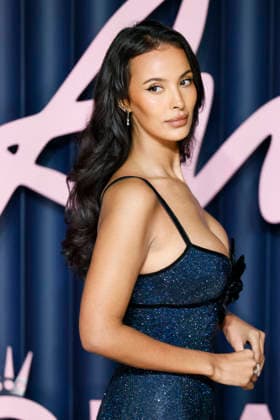 British Fashion Awards Gala Nigth - Red carpet LONDON, UK - DECEMBER 01: Maya Jama poses at the photocall of British Fashion Awards held at Royal Albert Hall, on December 01st 2025 in London, Great Britain. Photo Marco Piovanotto Abacapress.com  Copyright: xPiovanottoxMarco ABACAx