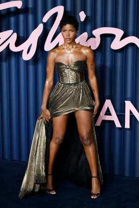 British Fashion Awards Gala Nigth - Red carpet LONDON, UK - DECEMBER 01: Eva Apio poses at the photocall of British Fashion Awards held at Royal Albert Hall, on December 01st 2025 in London, Great Britain. Photo Marco Piovanotto Abacapress.com  Copyright: xPiovanottoxMarco ABACAx