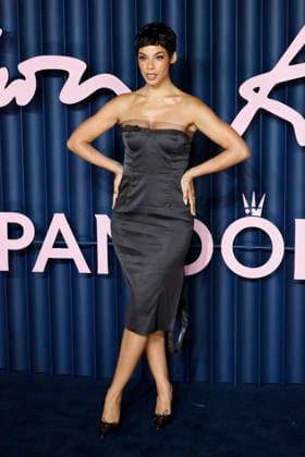 British Fashion Awards Gala Nigth - Red carpet LONDON, UK - DECEMBER 01: Rochelle Humes poses at the photocall of British Fashion Awards held at Royal Albert Hall, on December 01st 2025 in London, Great Britain. Photo Marco Piovanotto Abacapress.com  Copyright: xPiovanottoxMarco ABACAx
