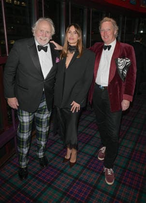 Boisdale Cigar Awards 2025, Boisdale of Canary Wharf, London 01-12-2025 James Cosmo, Ferne McCann and Ranald Macdonald attend Boisdale Xerjoff Cigar Smoker of the year 2025 Dinner & Awards in Partnership with Santa Rita at Boisdale of Canary Wharf on December 01, 2025 in London, England, Credit:Jules Annan Avalon  Copyright: xJulesxAnnanx xAvalonx 1055921538