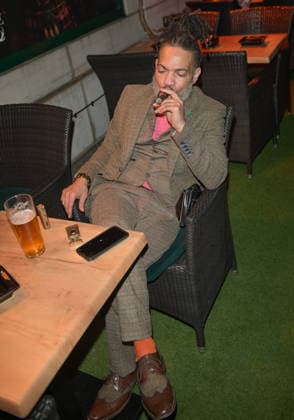 Boisdale Cigar Awards 2025, Boisdale of Canary Wharf, London 01-12-2025 Cigar smokers seen at the Boisdale Cigar Awards 2025, Boisdale of Canary Wharf, London 01-12-2025, Credit:Jules Annan Avalon  Copyright: xJulesxAnnanx xAvalonx 1055921795