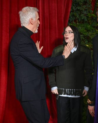 ˜Avatar Fire and Ash™ World Premiere James Cameron and Billie Eilish arriving to the world premiere of Avatar Fire and Ash at the Dolby Theatre on December 1, 2025 in Hollywood, Ca. Hollywood Dolby Theatre California USA Copyright: xLISAxOConnor xAFF-USA.COMx