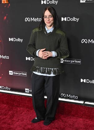 ˜Avatar Fire and Ash™ World Premiere Billie Eilish arriving to the world premiere of Avatar Fire and Ash at the Dolby Theatre on December 1, 2025 in Hollywood, Ca. Hollywood Dolby Theatre California USA Copyright: xLISAxOConnor xAFF-USA.COMx