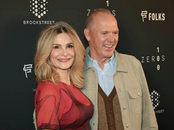 December 1, 2025, Los Angeles, California, USA: American actress KYRA SEDGWICK and American actorm Emmy Award and Golden Globes winner MICHAEL KEATON attend the Los Angeles Special Screening Of Sweetwater : RED CARPET. Los Angeles USA - ZUMAb173 20251201_aap_b173_016 Copyright: xBillyxBennightx