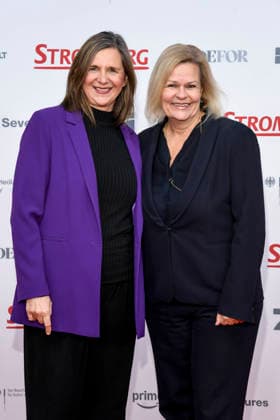 ABBberlin: Katrin Goering-Eckardt Gruene Nancy Faeser ex Innenministerin Polizikerin auf dem roten Teppich bei der Weltpremiere des Kino Films STROMBERG WIEDER ALLES WIE IMMER im Zoo Palast Berlin am 01.12.2025 Berlin Deutschland