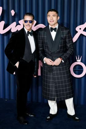 British Fashion Awards Gala Nigth - Red carpet Simon Holloway, Henry Golding poses at the photocall of British Fashion Awards held at Royal Albert Hall, on December 01st 2025 in London, Great Britain. Photo Marco Piovanotto ABACAPRESS.COM  Copyright: xPiovanottoxMarco ABACAx