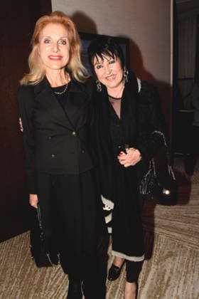 Dr Birgit Muth Presenter Ursula Ackermann Kaefer Widow Munich 01 12 2025 Hotel Vierjahreszeiten Kempinski Book Presentation of Fritz Egner Presenter My Life Between Rhythm and Blues in Munich Photo Munich