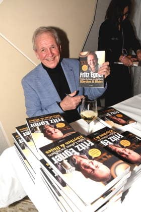 Fritz Egner Presenter Author Muenchen 01 12 2025 Hotel Vierjahreszeiten Kempinski Book Presentation of Fritz Egner Presenter My Life Between Rhythm and Blues in Munich Photo Muenchen