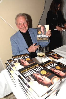 Fritz Egner Presenter Author Muenchen 01 12 2025 Hotel Vierjahreszeiten Kempinski Book Presentation of Fritz Egner Presenter My Life Between Rhythm and Blues in Munich Photo Muenchen