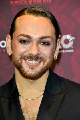 ABBkoeln Riccardo Simonetti presenter and author as a guest on the red carpet at the Charity Aids Gala in the Musical Dome Cologne on 01 12 2025 NRW Germany