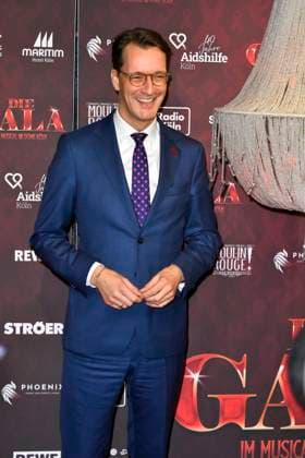 ABBkoeln Hendrik Josef Wüst Wuest CDU politician State Premier of North Rhine-Westphalia on the red carpet at the Charity Aids Gala in the Musical Dome Cologne on 01 12 2025 NRW Germany