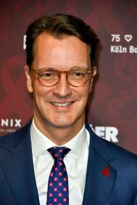 ABBkoeln Hendrik Josef Wüst Wuest CDU politician State Premier of North Rhine-Westphalia on the red carpet at the Charity Aids Gala in the Musical Dome Cologne on 01 12 2025 NRW Germany