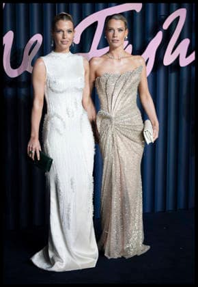 . 01 12 2025. London, United Kingdom. Lady Amelia Spencer and Lady Eliza Spencer arriving at The Fashion Awards in London.  xStephenxLockx xi-Imagesx IIM-26428-0098