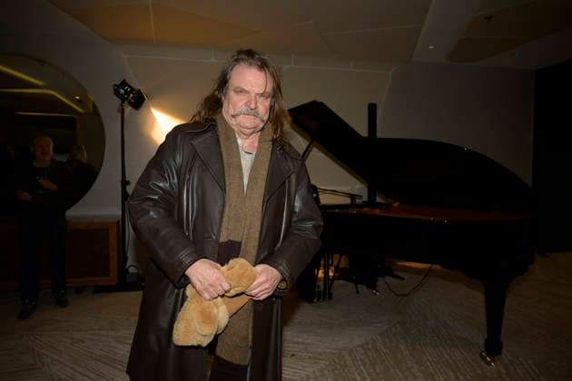 Leslie Mandoki Fritz Egner presents his book Mein Leben zwischen Rhythm Blues at the Hotel Vier Jahreszeiten Kempinski, Munich on 1 12 2025