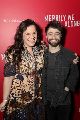 Celebrities attend Sony Pictures Classics and The Cinema Society host Special New York Screening of Merrily We Roll Along Featuring: Lindsay Mendez and Daniel Radcliffe Where: New York, New York, United States When: 01 Dec 2025 Credit: Marion Curtis StarPix for Sony Pictures Classics INSTARimages EDITORIAL USE ONLY. NOT FOR USE BY NEWSPAPERS BASED IN THE UK. Copyright: xx instar55307447