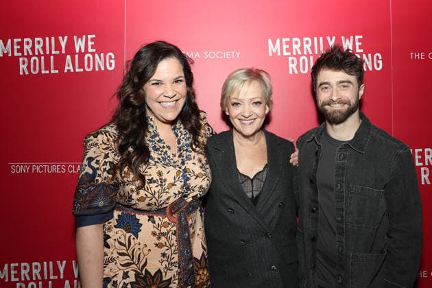 Celebrities attend Sony Pictures Classics and The Cinema Society host Special New York Screening of Merrily We Roll Along Featuring: Lindsay Mendez, Maria Friedman (Director) and Daniel Radcliffe Where: New York, New York, United States When: 01 Dec 2025 Credit: Marion Curtis StarPix for Sony Pictures Classics INSTARimages EDITORIAL USE ONLY. NOT FOR USE BY NEWSPAPERS BASED IN THE UK. Copyright: xx instar55307473