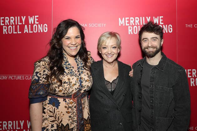 Celebrities attend Sony Pictures Classics and The Cinema Society host Special New York Screening of Merrily We Roll Along Featuring: Lindsay Mendez, Maria Friedman (Director) and Daniel Radcliffe Where: New York, New York, United States When: 01 Dec 2025 Credit: Marion Curtis StarPix for Sony Pictures Classics INSTARimages EDITORIAL USE ONLY. NOT FOR USE BY NEWSPAPERS BASED IN THE UK. Copyright: xx instar55307474