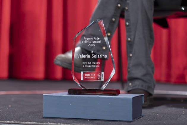 MILAN - Beltrade Cinema, Amnesty International Italy s 2025 Arts and Human Rights Award presented to actress Valeria Solarino for her commitment to numerous human rights issues.  Copyright: xGiuliaxSciaccax xipa-agency.netx xGiuliaxSciaccax IPA_Agency_IPA68634965