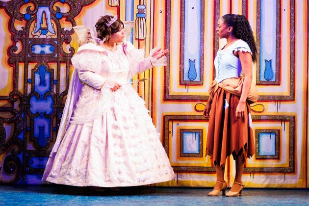 Jade Johnson as the Fairy Godmother and Siobhan James as Cinderella in the Cinderella Panto at the Hackney Empire in London on 2 December 2025 Jade Johnson as the Fairy Godmother and Siobhan James as Cinderella in the Cinderella Panto at the Hackney Empire in London on 2 December 2025, Credit:Manuela Langotsch Avalon United Kingdom, London, Hackney Empire  Copyright: xManuelaxLangotschx xAvalonx 1056049265