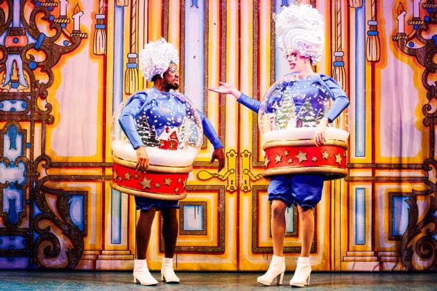 Kat B and George Heyworth as the Ugly Sisters Flatula and Nausea in the Cinderella Panto at the Hackney Empire in London on 2 December 2025 Kat B and George Heyworth as the Ugly Sisters Flatula and Nausea in the Cinderella Panto at the Hackney Empire in London on 2 December 2025, Credit:Manuela Langotsch Avalon United Kingdom, London, Hackney Empire  Copyright: xManuelaxLangotschx xAvalonx 1056049286