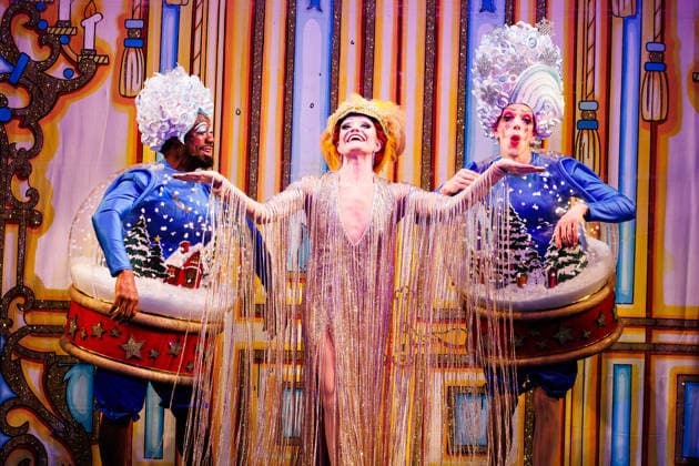 Alexandra Waite-Roberts as Oblivia, the Wicked Stepmother and George Heyworth and Kat B as the Ugly Sisters Nausea and Flatula in the Cinderella Panto at the Hackney Empire in London on 2 December 2025 Alexandra Waite-Roberts as Oblivia, the Wicked Stepmother and George Heyworth and Kat B as the Ugly Sisters Nausea and Flatula in the Cinderella Panto at the Hackney Empire in London on 2 December 2025, Credit:Manuela Langotsch Avalon United Kingdom, London, Hackney Empire  Copyright: xManuelaxLangotschx xAvalonx 1056049366