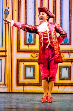 Chrissie Bhima as Dandini in the Cinderella Panto at the Hackney Empire in London in November 2025 Chrissie Bhima as Dandini in the Cinderella Panto at the Hackney Empire in London in November 2025, Credit:Manuela Langotsch Avalon United Kingdom, London, Hackney Empire  Copyright: xManuelaxLangotschx xAvalonx 1056049443