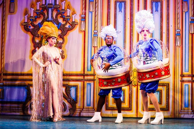 Alexandra Waite-Roberts as Oblivia, the Wicked Stepmother and George Heyworth and Kat B as the Ugly Sisters Nausea and Flatula in the Cinderella Panto at the Hackney Empire in London on 2 December 2025 Alexandra Waite-Roberts as Oblivia, the Wicked Stepmother and George Heyworth and Kat B as the Ugly Sisters Nausea and Flatula in the Cinderella Panto at the Hackney Empire in London on 2 December 2025, Credit:Manuela Langotsch Avalon United Kingdom, London, Hackney Empire  Copyright: xManuelaxLangotschx xAvalonx 1056049497