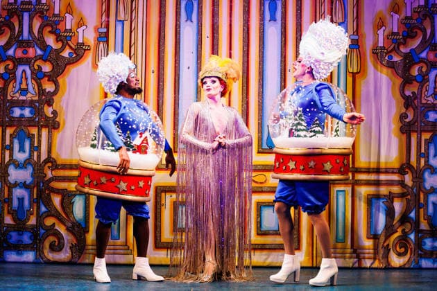 Alexandra Waite-Roberts as Oblivia, the Wicked Stepmother and George Heyworth and Kat B as the Ugly Sisters Nausea and Flatula in the Cinderella Panto at the Hackney Empire in London on 2 December 2025 Alexandra Waite-Roberts as Oblivia, the Wicked Stepmother and George Heyworth and Kat B as the Ugly Sisters Nausea and Flatula in the Cinderella Panto at the Hackney Empire in London on 2 December 2025, Credit:Manuela Langotsch Avalon United Kingdom, London, Hackney Empire  Copyright: xManuelaxLangotschx xAvalonx 1056049539