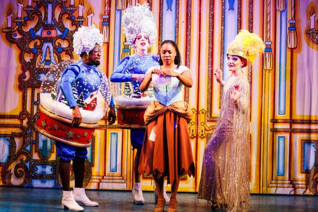 Siobhan James as Cinderella, Alexandra Waite-Roberts as Oblivia, the Wicked Stepmother and George Heyworth and Kat B as the Ugly Sisters Nausea and Flatula in the Cinderella Panto at the Hackney Empire in London on 2 December 2025 Siobhan James as Cinderella, Alexandra Waite-Roberts as Oblivia, the Wicked Stepmother and George Heyworth and Kat B as the Ugly Sisters Nausea and Flatula in the Cinderella Panto at the Hackney Empire in London on 2 December 2025, Credit:Manuela Langotsch Avalon United Kingdom, London, Hackney Empire  Copyright: xManuelaxLangotschx xAvalonx 1056049560