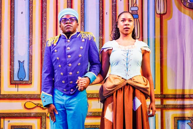 Nicholas McLean and Siobhan James as Buttons and Cinderella in the Cinderella Panto at the Hackney Empire in London on 2 December 2025 Nicholas McLean and Siobhan James as Buttons and Cinderella in the Cinderella Panto at the Hackney Empire in London on 2 December 2025, Credit:Manuela Langotsch Avalon United Kingdom, London, Hackney Empire  Copyright: xManuelaxLangotschx xAvalonx 1056049602