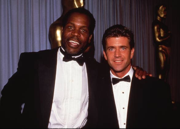 Mel Gibson with Danny Glover at the 60th Annual Academy Awards April 11, 1988 Copyright: xRalphxDominguez MediaPunchx