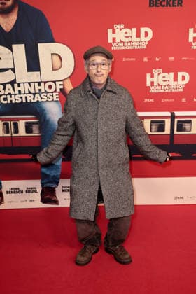 Dani Levy at the öThe Hero of Friedrichstrasse Station cinema premiere on 2 12 2025 at the Delphi Filmpalast in Berlin The Hero of Friedrichstrasse Station film premiere in Berlin